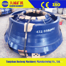High Manganese Steel Casting Crusher Spare Bowl Liner